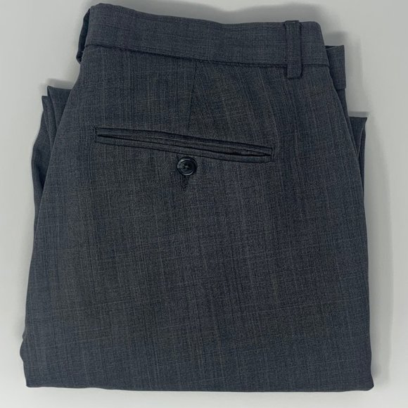 Calvin Klein Grey Flat Front‎ Men's Dress Pants Size W31 L30 - Picture 9 of 9